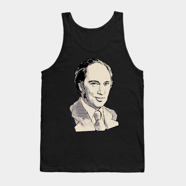 Pierre Trudeau Tank Top by Ed Labetski Art